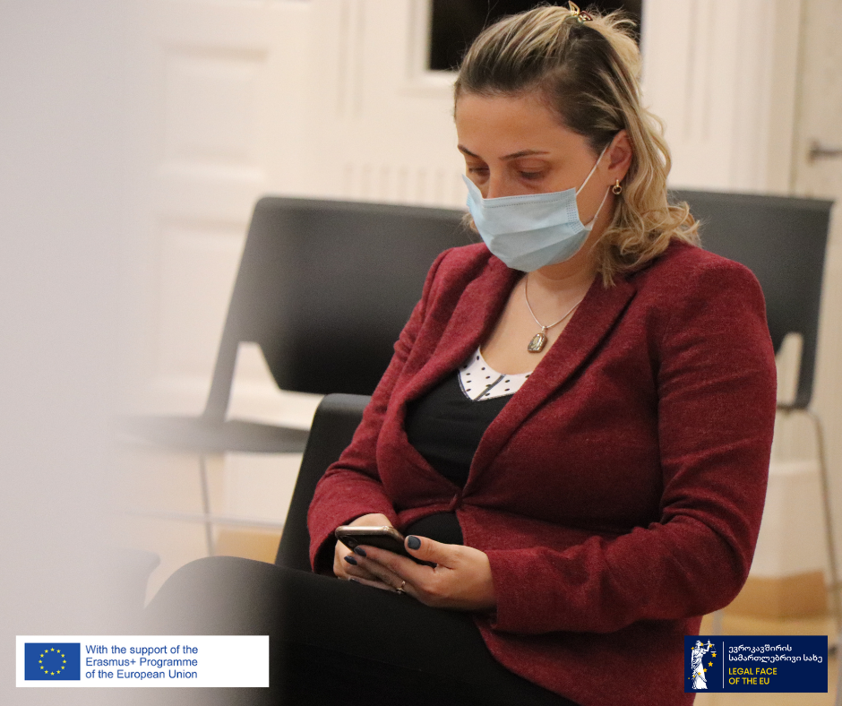  ჟან მონეს პროექტის „ევროკავშირის სამართლებრივი სახე“ პრეზენტაცია